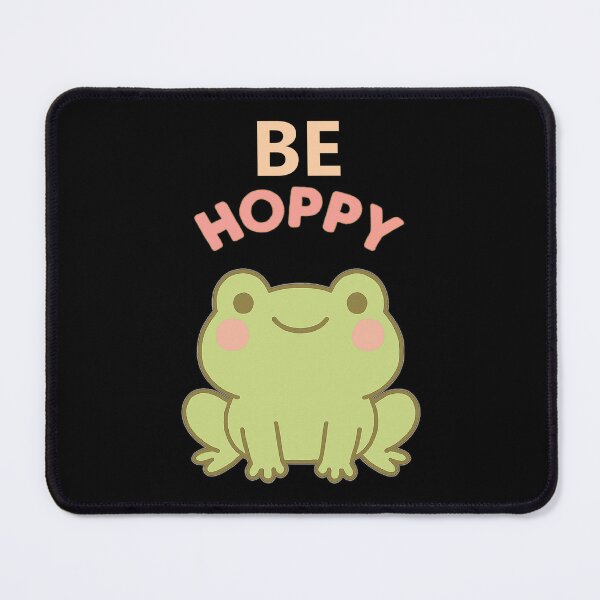 Item preview, Kawaii be happy whimsical cute frog designed and sold by Like a Kid Designs.