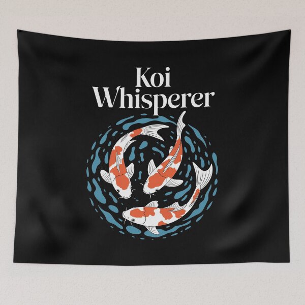 Item preview, Koi Whisperer - Elegant Koi Fish  designed and sold by Moad Fahim.