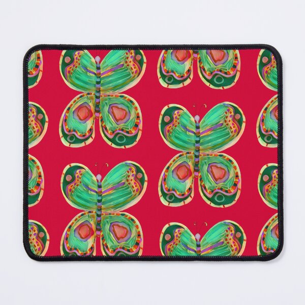 Item preview, Colorful Butterfly 15 - Red and Green designed and sold by Vision Illustrated.