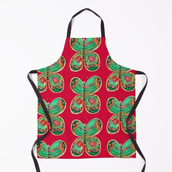 Item preview, Colorful Butterfly 15 - Red and Green designed and sold by Vision Illustrated.