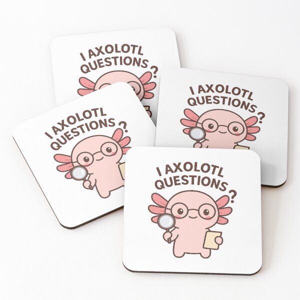 Item preview, I Axolotl Questions designed and sold by ALITOPRINCE.