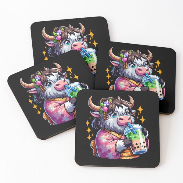 Item preview, Yak Bubble Boba Tea Anime Cute Kawaii designed and sold by Artistoos.