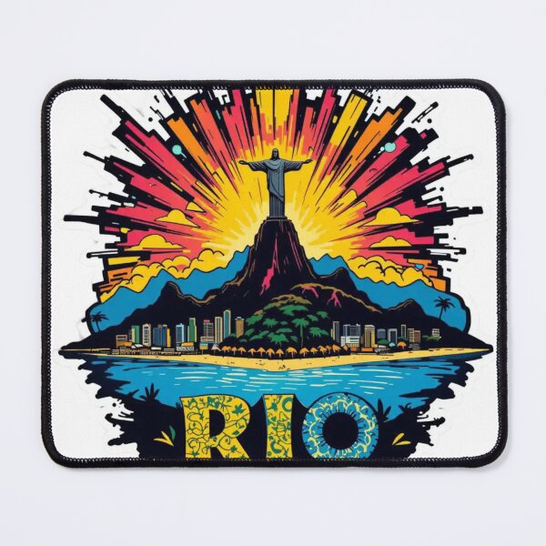 Item preview, Rio de Janeiro – Carnival Explosion Vibes Reloaded-Viral Drop 2025 designed and sold by Imaginarium of Chaos falcon88 .