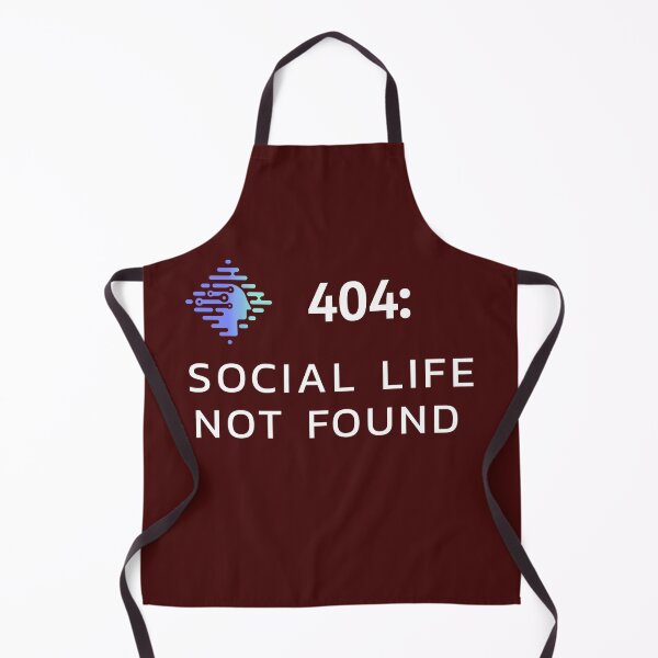 Item preview, 404: Social life not found designed and sold by AKreation.
