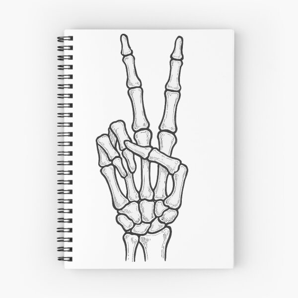Item preview, Peace Hand Gesture - Skeleton designed and sold by Tom Houlden.