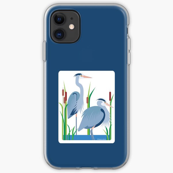 Great Blue Herons #1 iPhone Soft Case