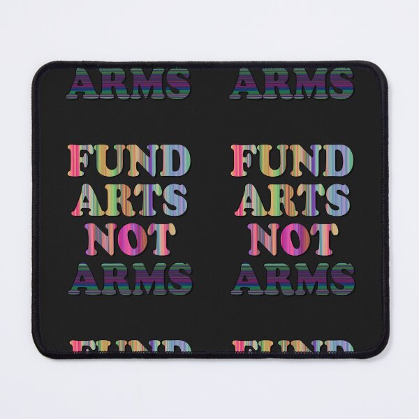 Item preview, Fund Arts Not Arms Peace Art designed and sold by Zakrytos ★★★★★.
