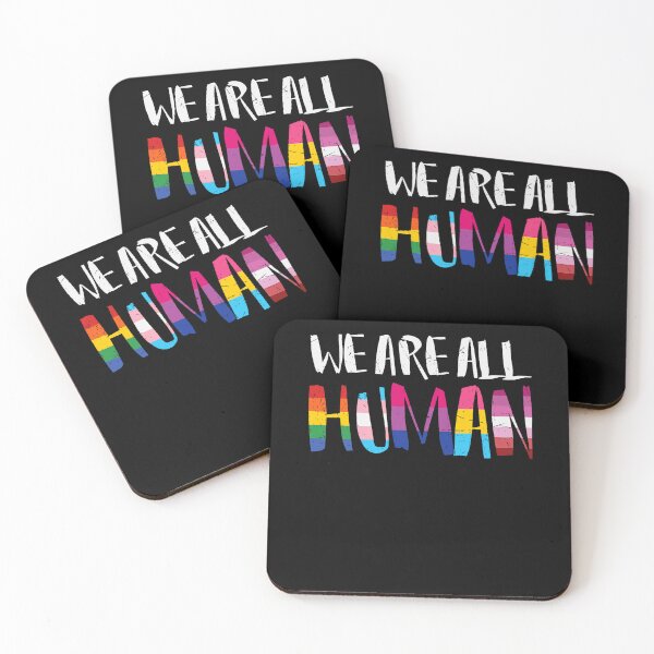 Item preview, We Are All Human LGBTQ Ally Pride Month  designed and sold by Filek-mable.