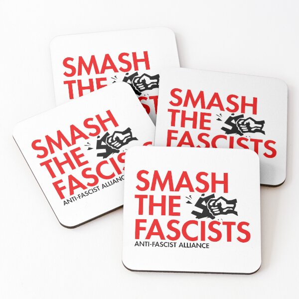 Item preview, Smash the Fascists - fist smashing swastika  designed and sold by Thelittlelord.