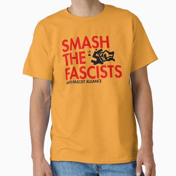 Item preview, Smash the Fascists - fist smashing swastika  designed and sold by Thelittlelord.