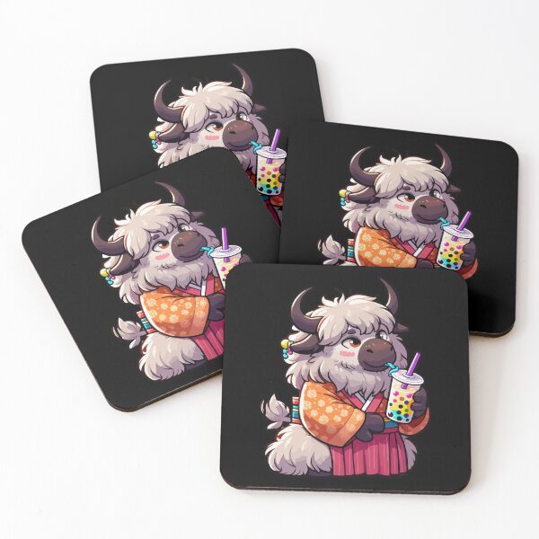 Item preview, Yak Bubble Boba Tea Anime Cute Kawaii designed and sold by Artistoos.
