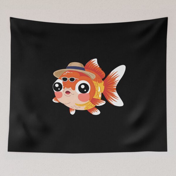 Item preview, The funny fish with the hat designed and sold by ATOTI.