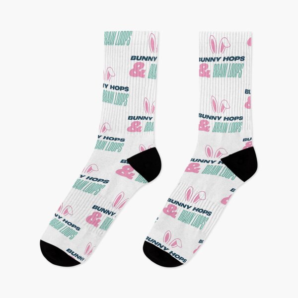 Item preview, Bunny hops and brain loops adhd easter neurodiversity  designed and sold by bloomandbliss.