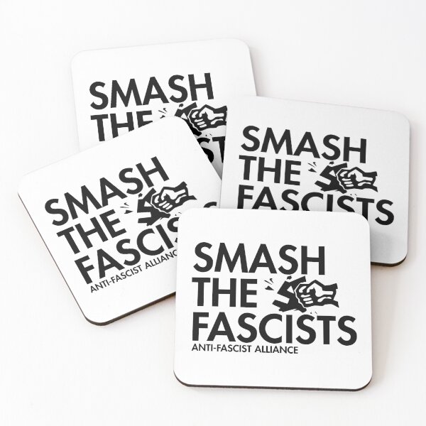Artikelvorschau, Smash the Fascists - fist smashing swastika entworfen und verkauft von Thelittlelord.