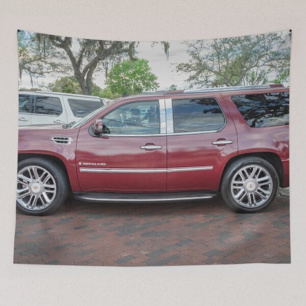 Item preview, 2008 Maroon Cadillac Escalade ESV Platinum X111 designed and sold by RichFrancoCars.