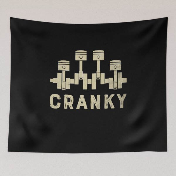 Item preview, Cranky Car Engine Crankshaft Cars Lover Mechanics Father Day designed and sold by DexertimaArt.