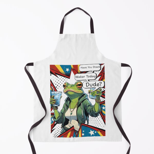 Item preview, Have You Drank Water Today Dude? – Funny Frog Hydration Reminder designed and sold by MixedVibes Co..