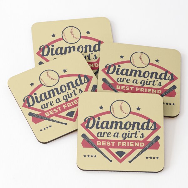 Item preview, Baseball for girlies Diamonds are a girl's best friend designed and sold by dooddads13.