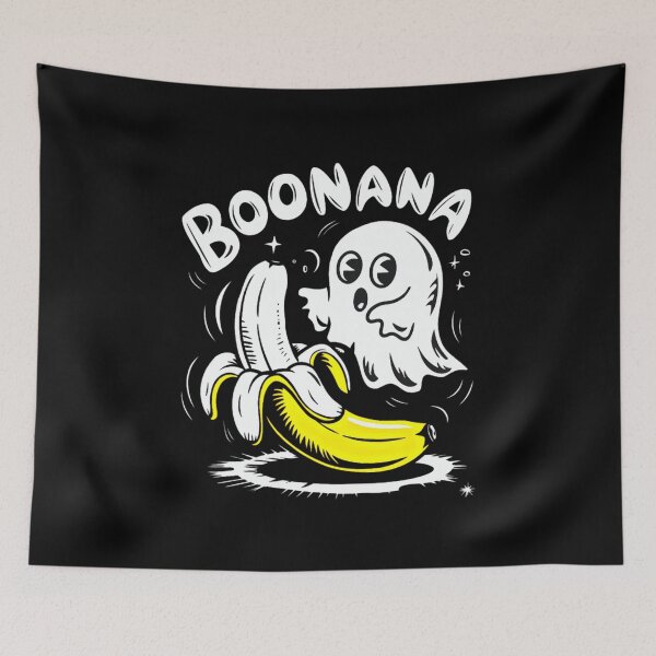 Item preview, Halloween Boonana Ghost Treat designed and sold by Moad Fahim.
