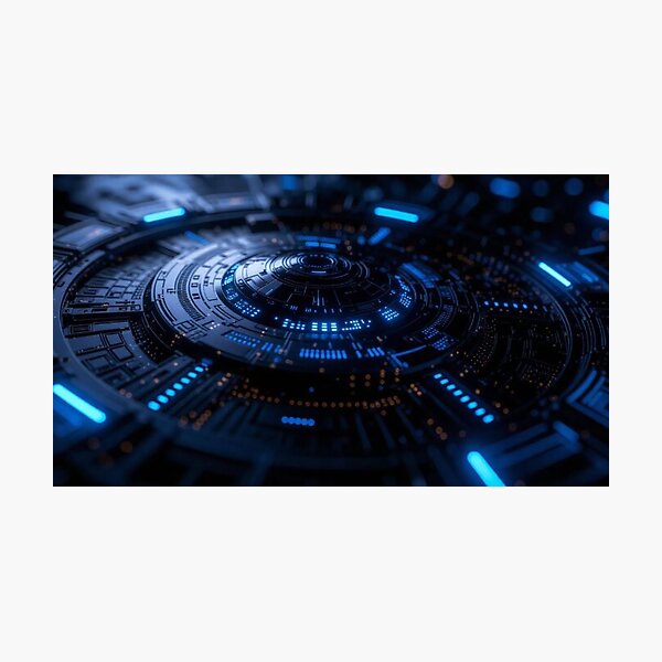 Item preview, Alien Technology Dreams – Echoes of a Gravityless Dawn designed and sold by eXtraHumans.