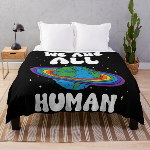 Item preview, We Are All Human Lgbtq Pride Proud Gay Rainbow designed and sold by Filek-mable.