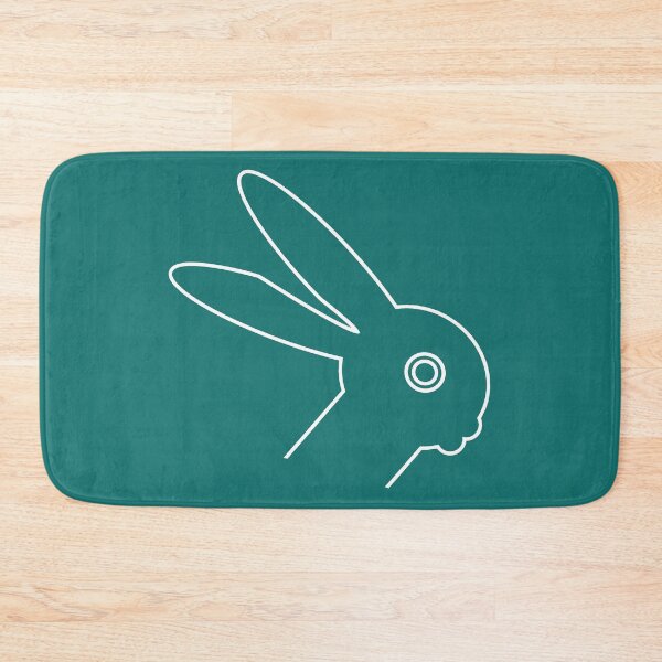 Item preview, simple minimalist bunny inspired by the duck-rabbit illusion by Wittgenstein | White designed and sold by ZechJohnRB.