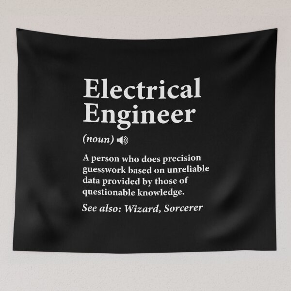 Item preview, Electrical Engineer Definition Funny Engineering designed and sold by DexertimaArt.