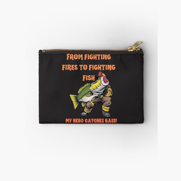 Item preview, From fighting fires to fighting fish - my hero catches bass! designed and sold by adamlach88.