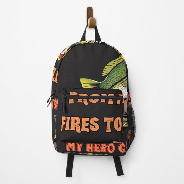 Item preview, From fighting fires to fighting fish - my hero catches bass! designed and sold by adamlach88.