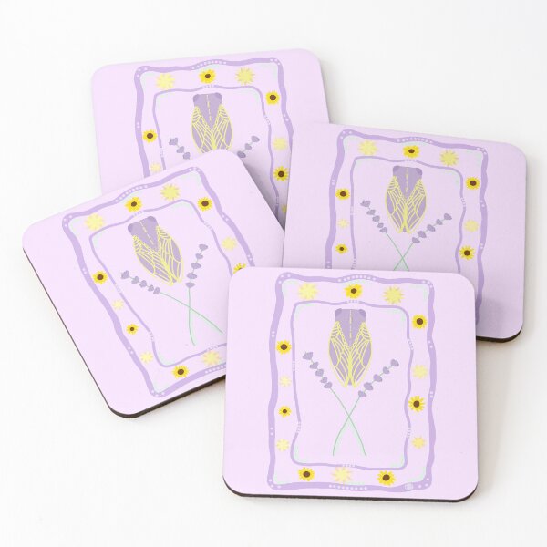 Item preview, Summer Vibes Provence - Cicada and Lavender designed and sold by petiteToulon.