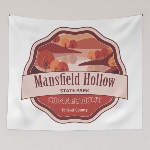 Item preview, Mansfield Hollow State Park Tolland County Connecticut designed and sold by Wanderful-roads.