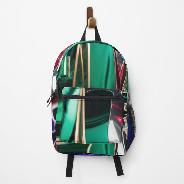 Item preview, Colorwave Reflections – Abstract Alpine Mirror Study designed and sold by Harmonic_Layers.