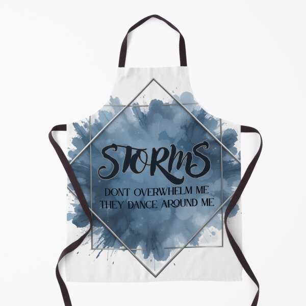 Item preview, Resilience Quote Wall Art | Storms Don't Overwhelm Me | Mindset Gift designed and sold by TextMuse.