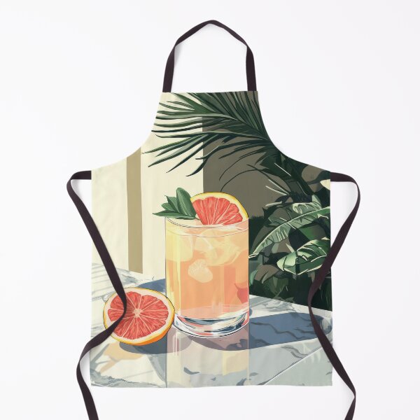 Item preview, Tropical Grapefruit Drink – Aesthetic Summer Refreshment T-Shirt designed and sold by AchaRat.