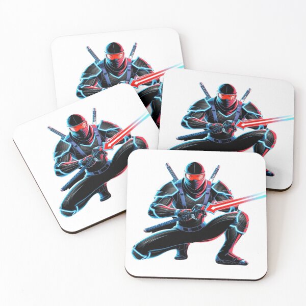 Item preview, Cyber Ninja with Laser Katana – Samurai Style of the Future designed and sold by StormArte.