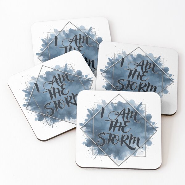 Item preview, Power Mindset Wall Art | I Am The Storm | Leadership Gift designed and sold by TextMuse.