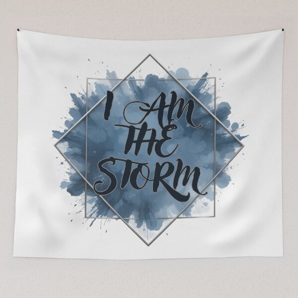 Item preview, Power Mindset Wall Art | I Am The Storm | Leadership Gift designed and sold by TextMuse.