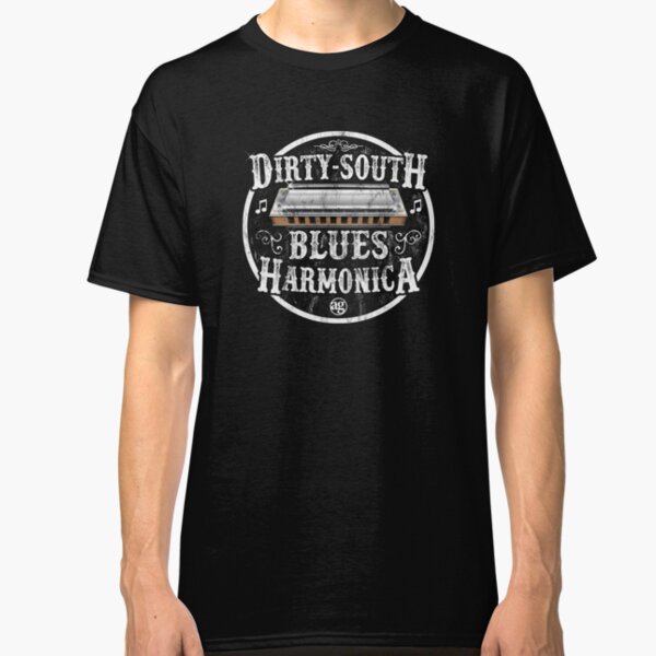 Adam Gussow's Modern Blues Harmonica - Dirty South Blues Harmonica Classic T-Shirt