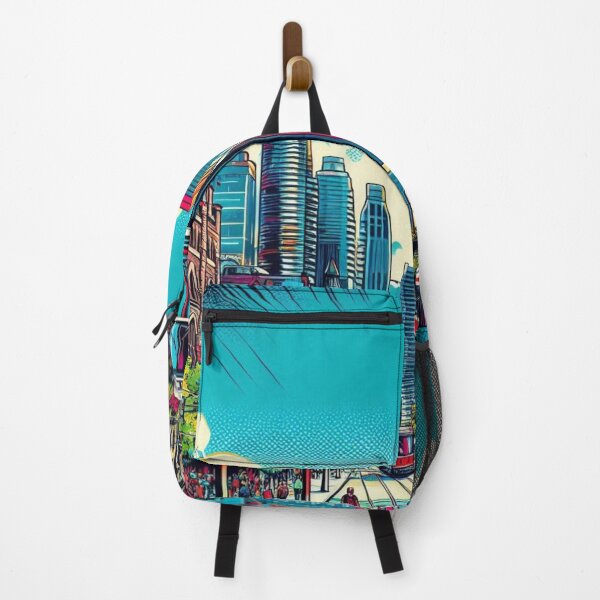 Item preview, Toronto Adventure: Bold AI Comic Design for Travel Lovers - Perfect for Clothing & Accessories designed and sold by knalpot-design.
