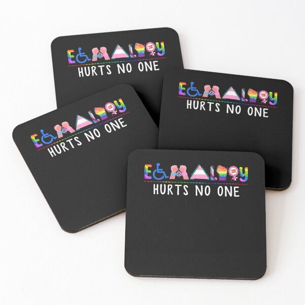 Item preview, Equality Hurts No One LGBT Human Rights Equality Gay Pride designed and sold by Cute-Collection.