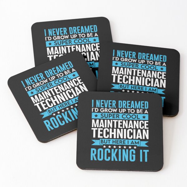 Item preview, I Never Dreamed Maintenance Technician designed and sold by DexertimaArt.