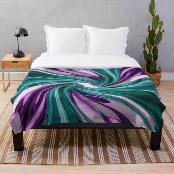 Item preview, Alpine Swirl in Chrome and Orchid designed and sold by Harmonic_Layers.