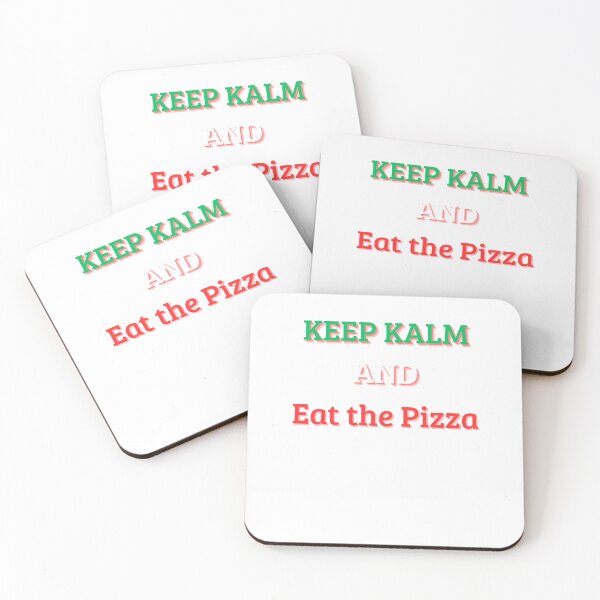 Item preview, Keep Kalm and Eat the Pizza – Funny Pizza Lover Quote designed and sold by FRANK0879.