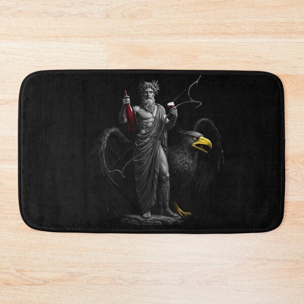 Item preview, Dionysus with a Bow and Wine Beside a Harpy Greek Mythology designed and sold by SurrealArtSzysz.