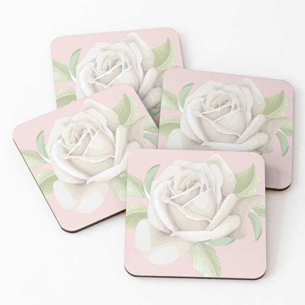 Item preview, White Peace Rose designed and sold by ViaARTfactory.