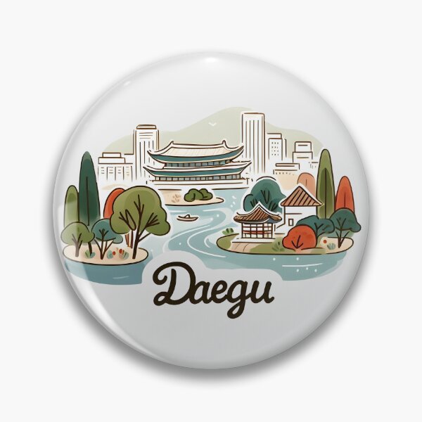 Item preview, Daegu South Korea  designed and sold by PaintMeWorld.