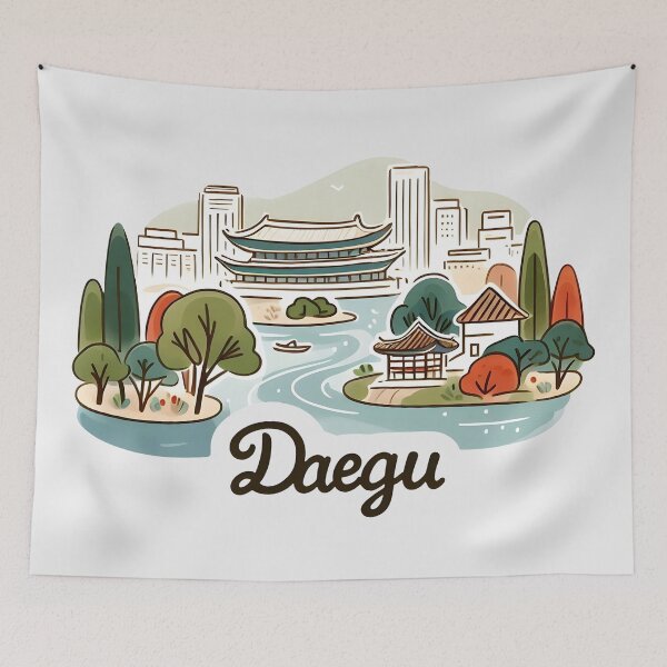 Item preview, Daegu South Korea  designed and sold by PaintMeWorld.
