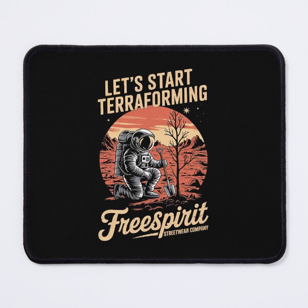 Item preview, Let's start terraforming designed and sold by GGZebra.