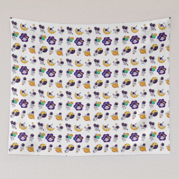 Item preview, Cute Astronaut in Space designed and sold by patternjp.