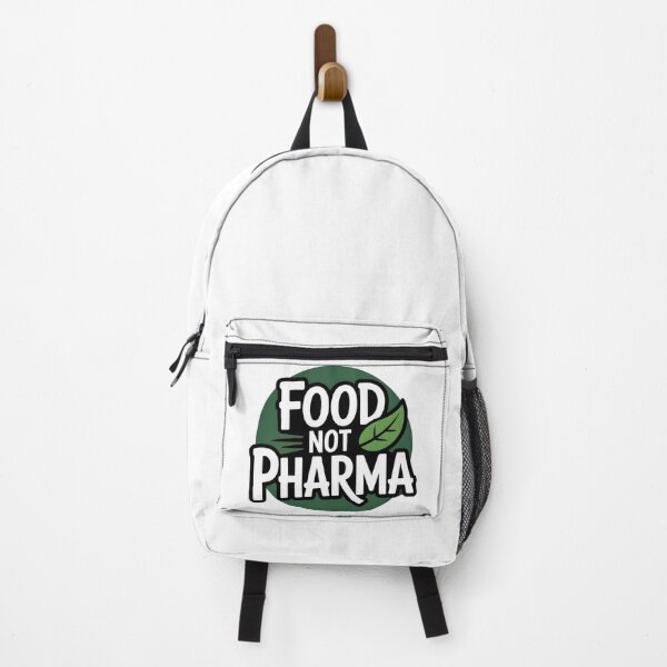 Item preview, Food Not Pharma designed and sold by MaxxerDesigns.